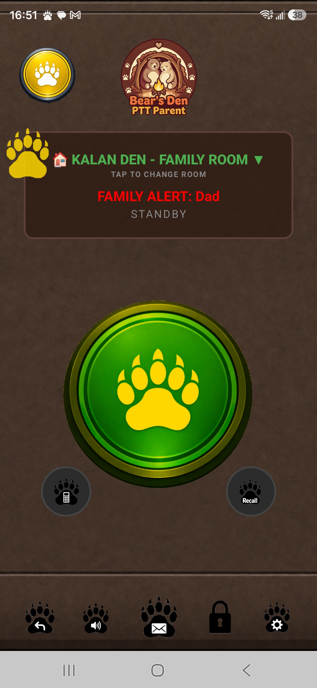 Priority Family Alert Screen v1.0.32